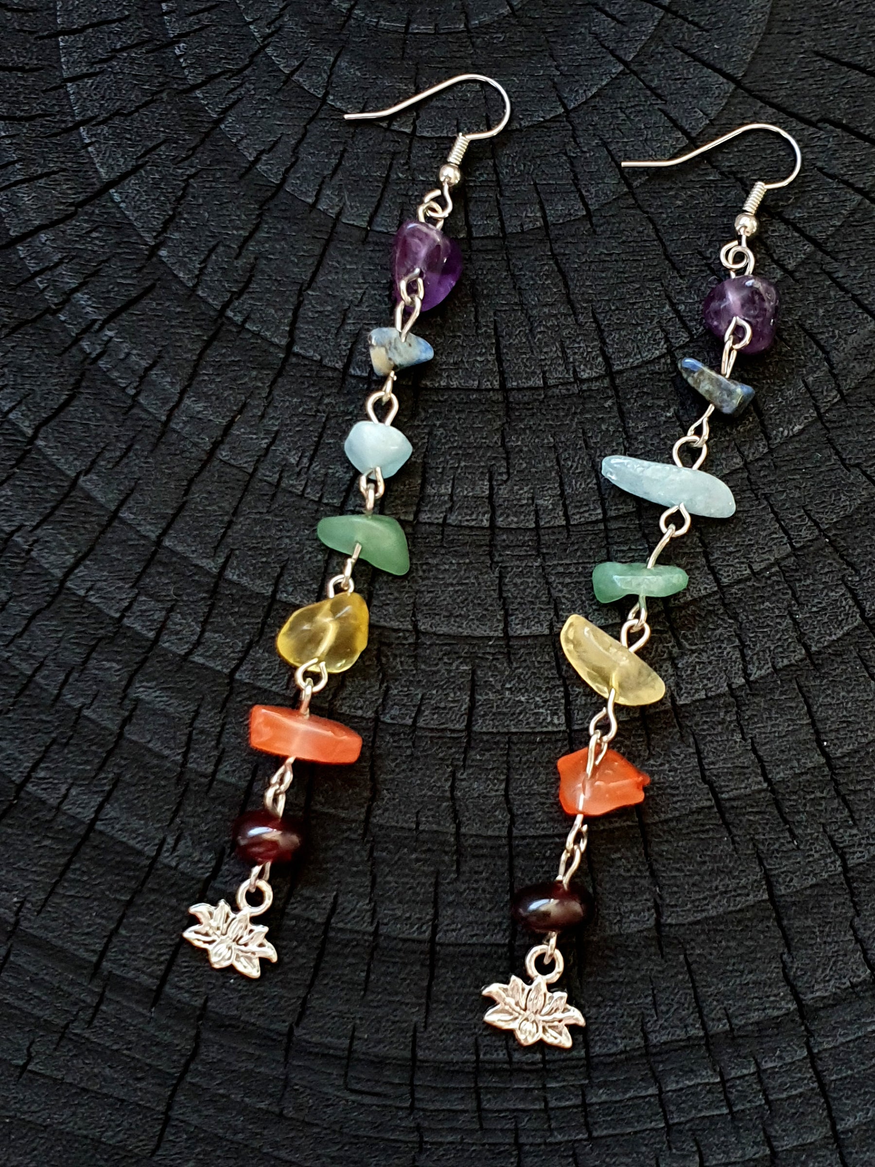 Chakra Dangles + Custom Charm