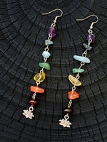 Load image into Gallery viewer, Chakra Dangles + Custom Charm
