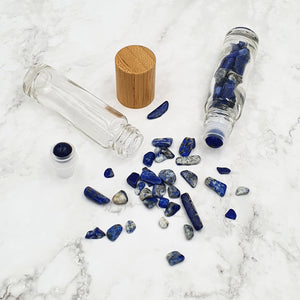 Crystal-Infused Rollerball Bottle
