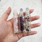 Load image into Gallery viewer, Crystal-Infused Rollerball Bottle

