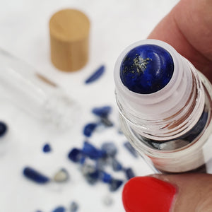 Crystal-Infused Rollerball Bottle