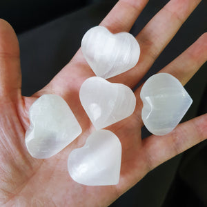 Selenite Heart