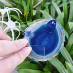 Load image into Gallery viewer, Blue Brazilian Agate Slice
