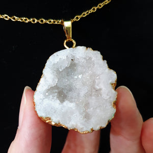 Quartz Druzy Cave