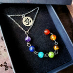 Load image into Gallery viewer, Chakra Layered Necklace
