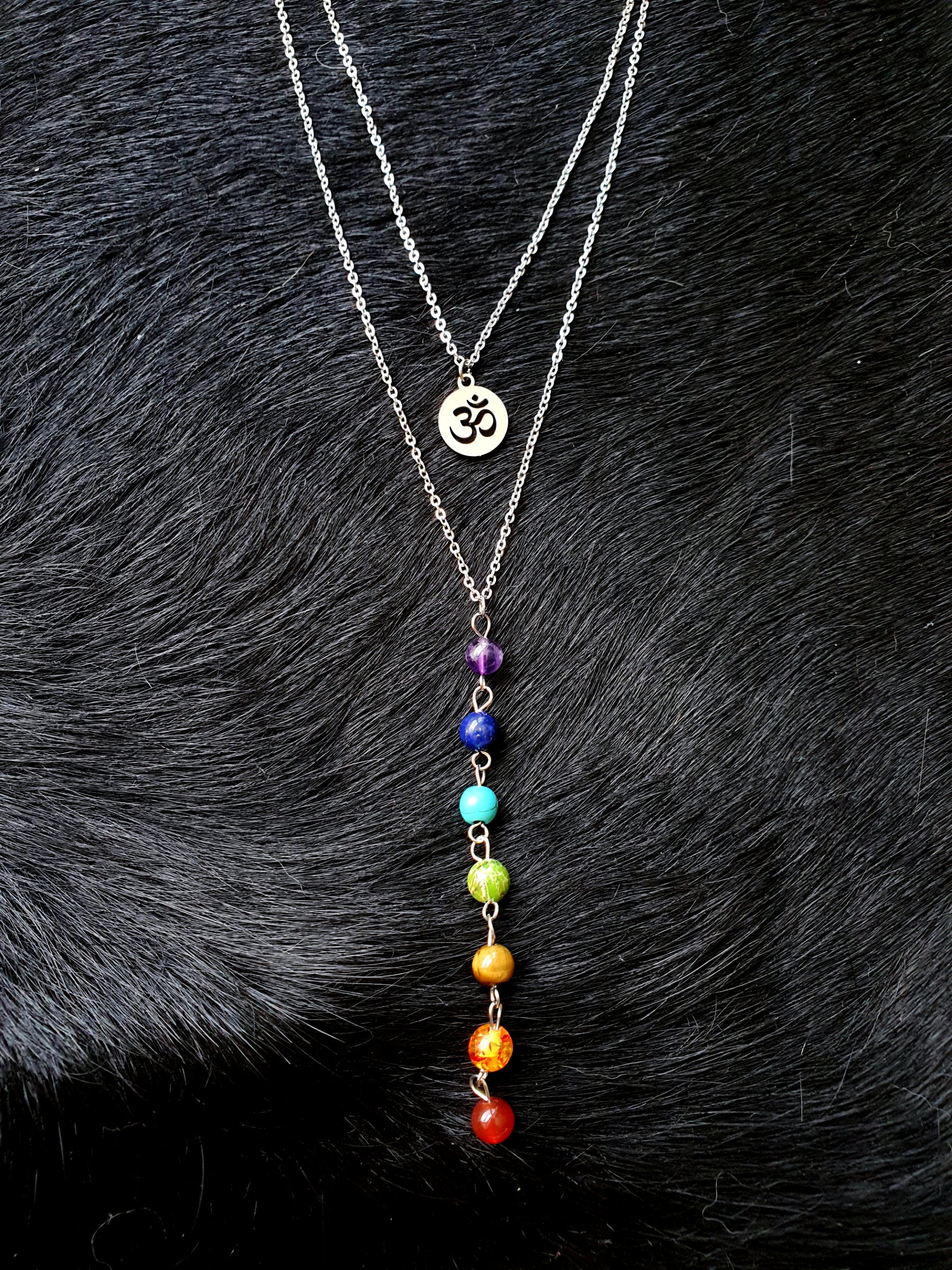 Chakra Layered Necklace