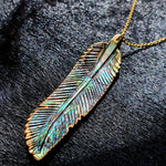 Load image into Gallery viewer, Iridescent Abalone Feather
