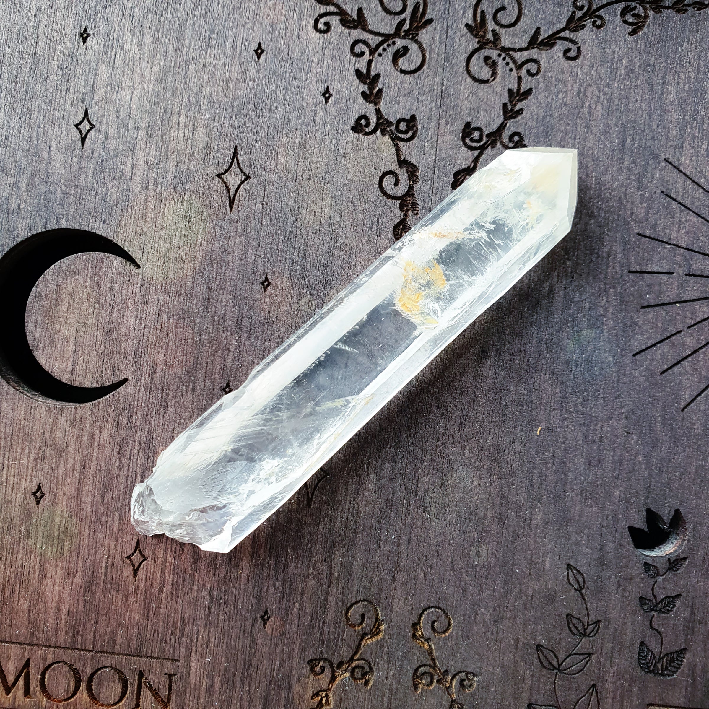 Blue Mist Lemurian Quartz