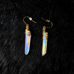 Load image into Gallery viewer, Aura Quartz Dangles
