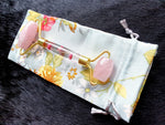 Load image into Gallery viewer, Rose Quartz Gemstone Facial Roller
