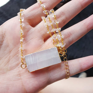 Selenite Choker