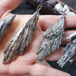 Load image into Gallery viewer, Silver Kyanite Pendant
