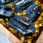 Load image into Gallery viewer, Small Black Tourmaline Log
